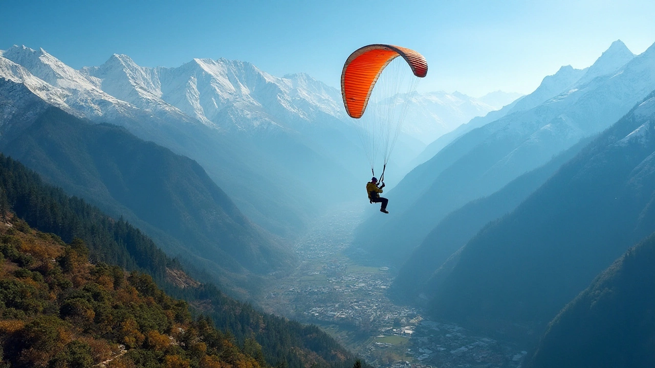 Paragliding in Bir Billing