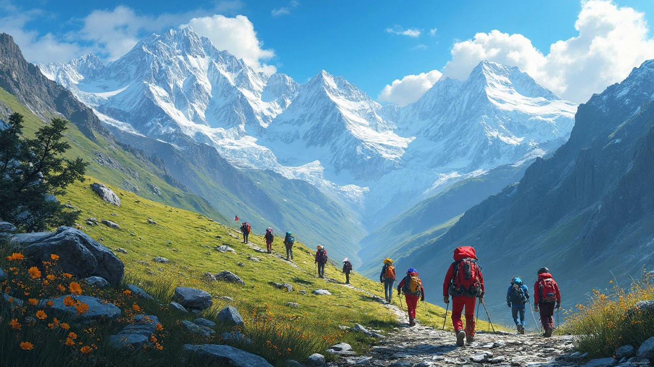 Where is Trekking Most Popular in India?