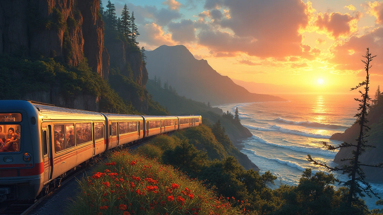 Longest Scenic Train Ride in the US: Inside the Coast Starlight